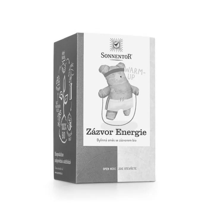 Sonnentor Čaj Zázvor energie 18x1,8 g BIO